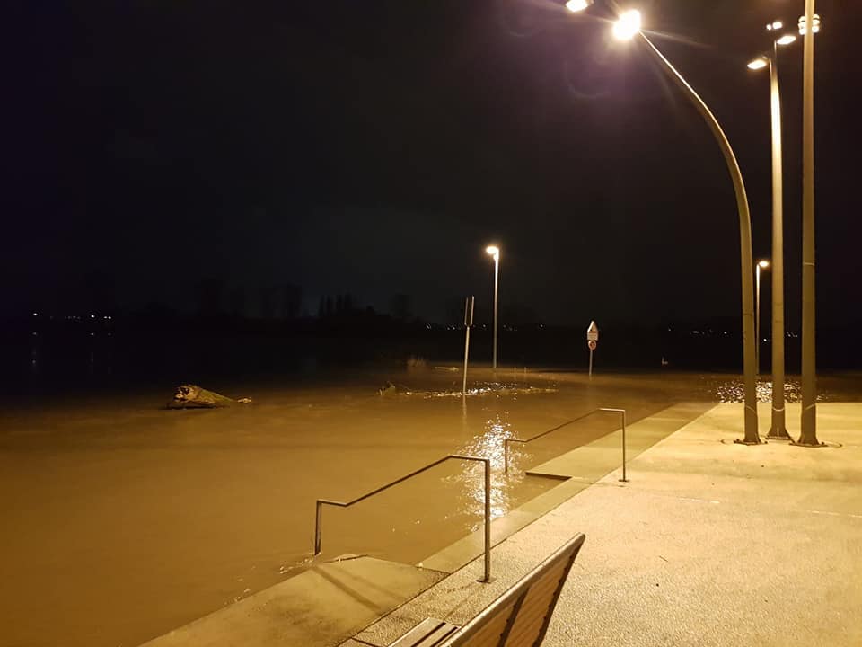 Hochwasser in Troisdorf