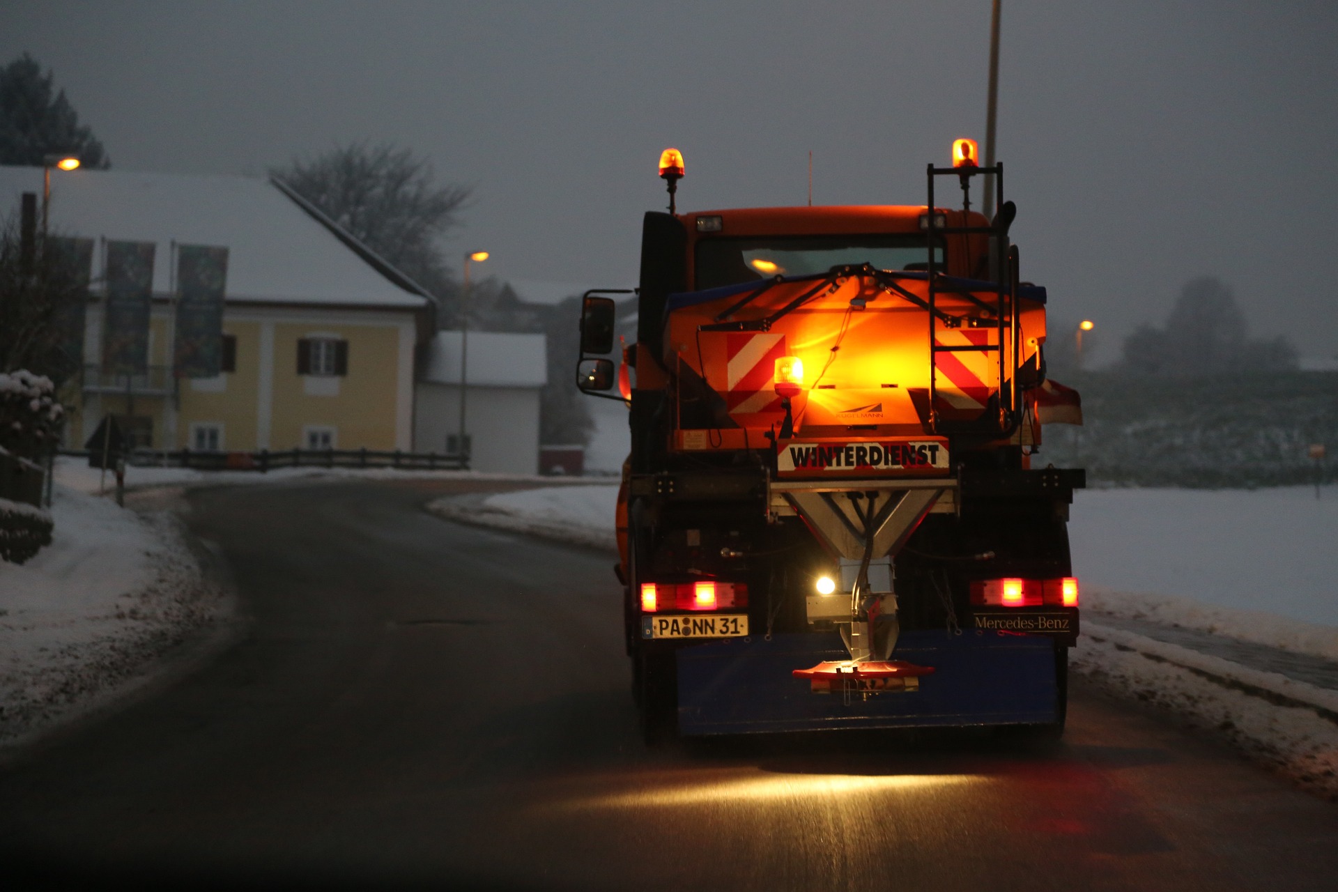 Schnee, Winterdienst